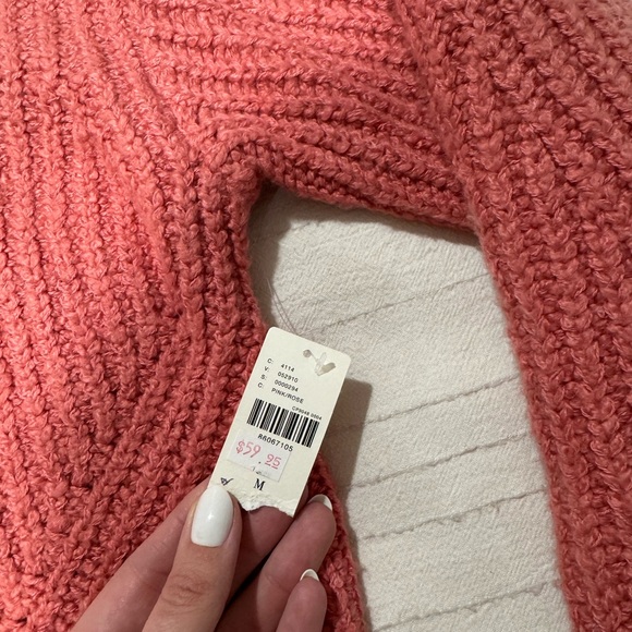 Anthropologie Pink Sweater - Picture 3 of 3